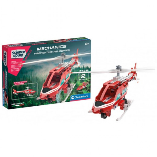 Clementoni Mechanics Lab  Firefighting Helicopter