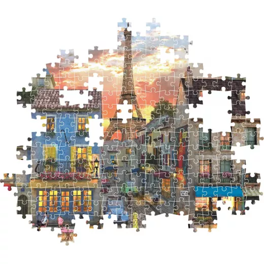 Clementoni Puzzle High Quality Collection Streets of Paris 1000 pcs