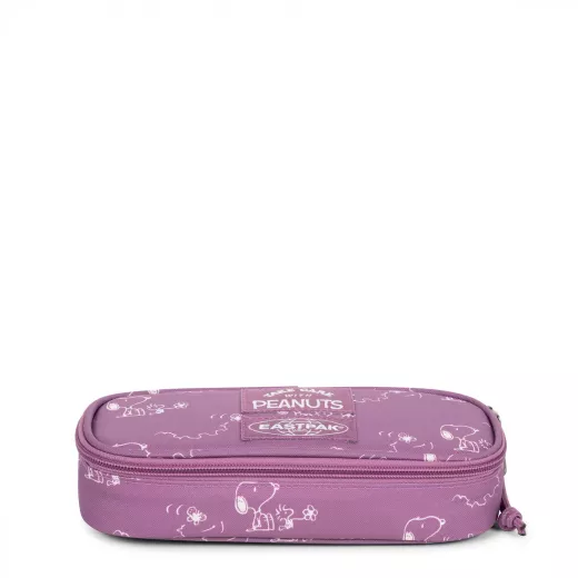 Eastpak Oval Single Peanuts Pink Hard Pencil Case