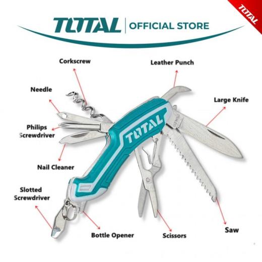 TOTAL THMFK0126 Multi-function knife 12