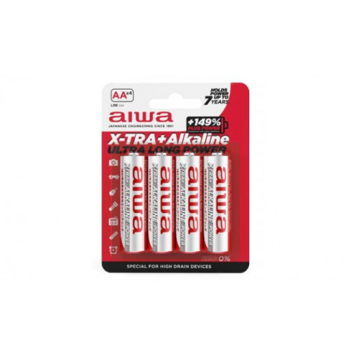 Aiwa Alkaline battery AA 4 pcs