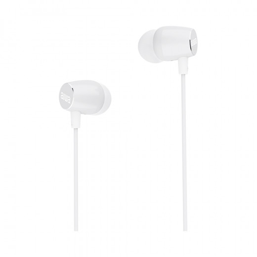 Aiwa In-Ear Wired Headphones White