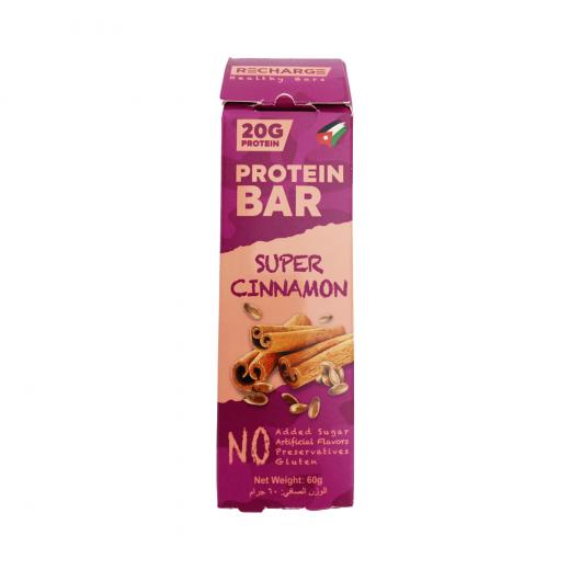 Recharge Protein Bar Cinnamon Flavor 60g