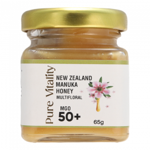 Pure Vitality Manuka Honey MGO50+ 65g