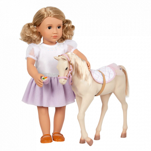 Our Generation | Palomino Party Foal Horse Accessory Set for 18