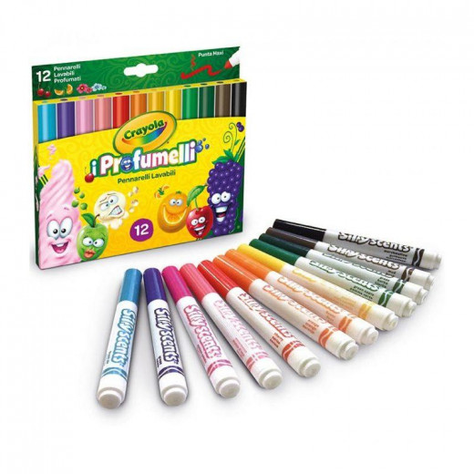 Crayola | 12 washable maxi-tip markers