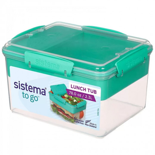 Sistema - Lunch Tub To Go 2.3L - Turquoise
