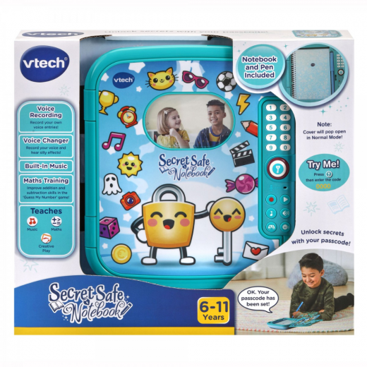 VTech | Secret Safe Notebook | Blue