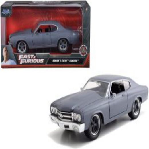 JADA | Fast & Furious 1970 Chevy Chevelle - Grey Diecast