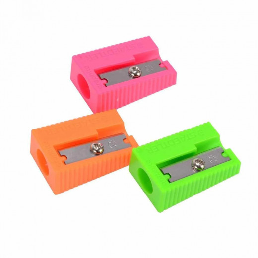 Staedtler - Sharpeners Plastic Neon Colors - 3 Colors - 1 Piece