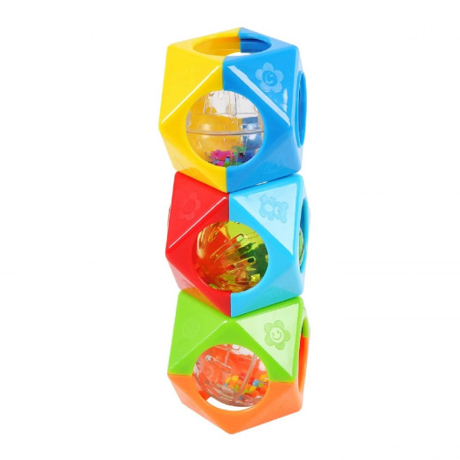 PlayGo Tumble Rattle Ball 3 Pieces