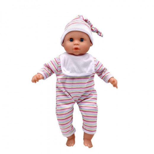 Dolls World | Baby Babble Doll With Real Baby Sounds | 38 cm