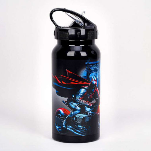 زجاجة مياه من الفولاذ المقاوم للصدأ باتمان بريك من سيمبا