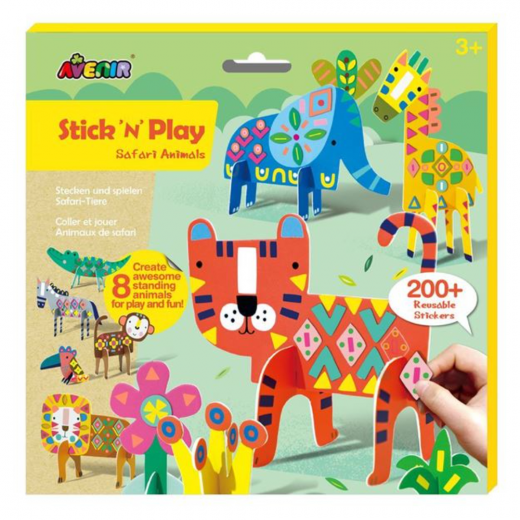 Avenir - Stick 'n'play - Safari Animals