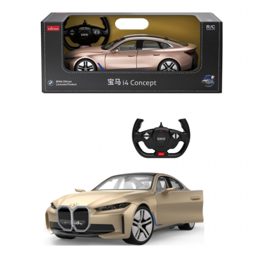 Rastar 1:14 Remote Control Car, Bmw I4 Concept