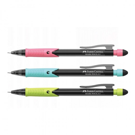 فابر كاستل - قلم رصاص ميكانيكي - قرش - 0.5 ملم - ألوان متنوعة - 1 قطعة