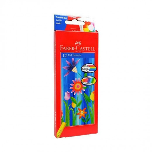 Faber Castell -  Oil Pastels 12 Pack