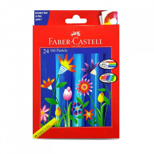 Faber Castell - 24 Oil Pastels