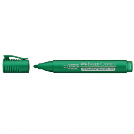 Faber Castell - Permanent Marker P20 - Green