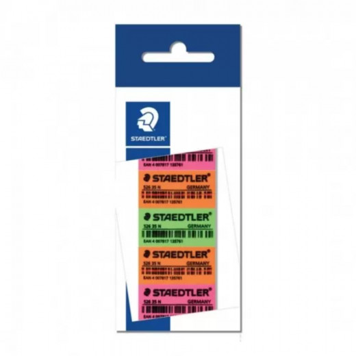 Staedtler - Neon Erasers - Pack of 5