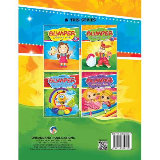 Dreamland bumper coloring book