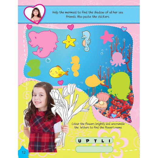 Dreamland Sticker Activity Book For Girls