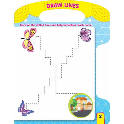 Dreamland | Write And Wipe Book | Pattern | An Early Learning Book For Kids