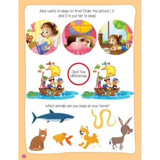 Dreamland | Brain Games 2 | An Interactive & Activity Book For Kids