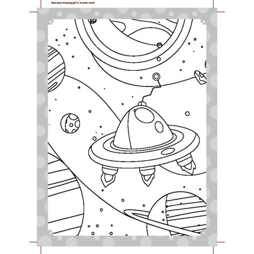 Dreamland | Ultimate Space Coloring Fun Book