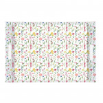 Easy Life Meadow Flowers Tray Multicolored 49x34cm