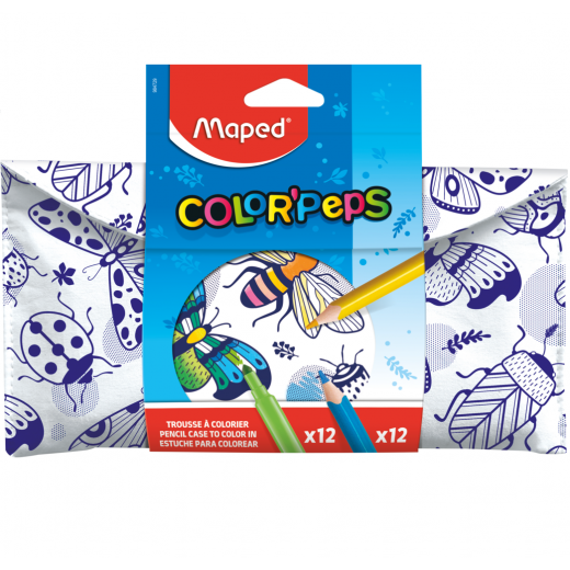 Maped Colorpeps Pencil Case To Colour