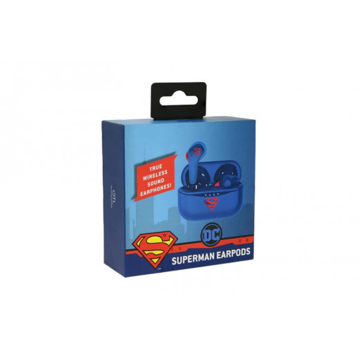 Superman TWS Wireless Earphones with Charging Case