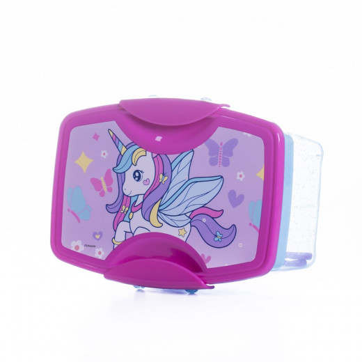 Square Lunch Box Unicorn