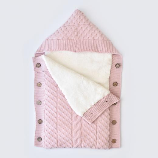 Bi̇Baby Tri̇Ko Swaddle Pink