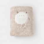 Bi̇Baby Happy Curly Welsoft Blanket Beige