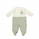 BiOrganic Koala Jungle Romper Mint (6-9 Months)