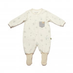 BiOrganic Koala Jungle Romper With Feet Grey (6-9 Months)