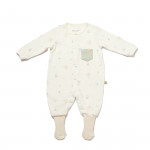 BiOrganic Koala Jungle Romper With Feet Mint (3-6 Months)