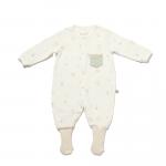 BiOrganic Koala Jungle Romper With Feet Mint (9-12 Months)