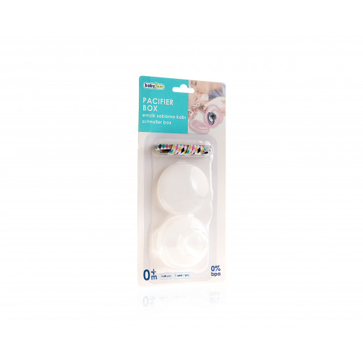 Babyjem Pacifier Case White