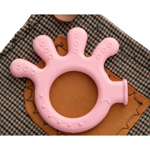 Babyjem Baby Teethering Gloves /Octopus / Pink