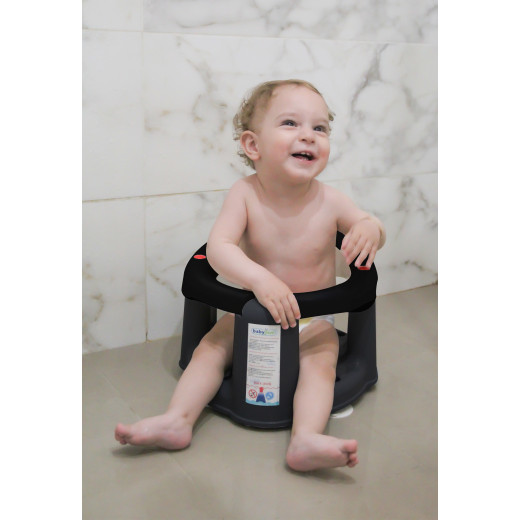 Babyjem Anti-Slip Baby Bath & Feeding Seat Black