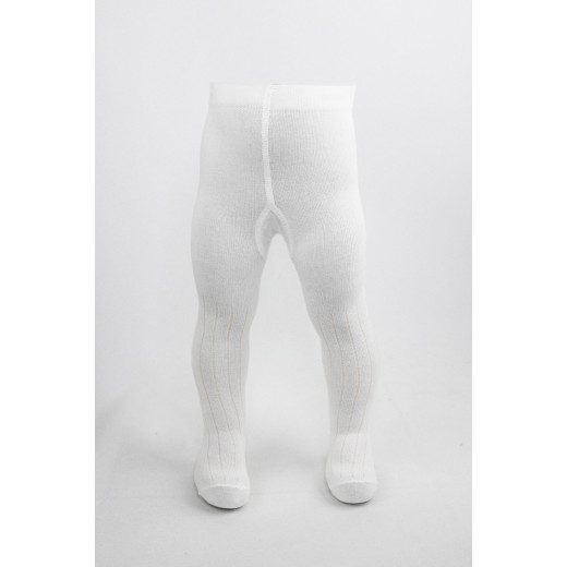 Bistyle Combed Cotton Single Tight (0-6 m) White