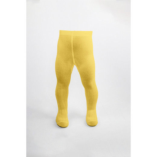 Bistyle Combed Cotton Single Tight (6-12 m) Yellow