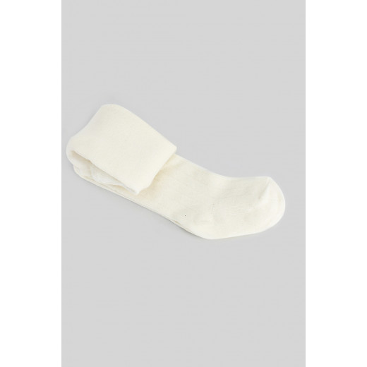 Bistyle Combed Cotton Single Tight (12-24 m) Cream