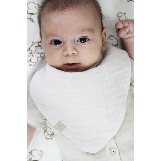 Bistyle Organic Muslin Baby Scarf (0-24 m) Light