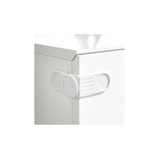 Babyjem Non Screw Drawer Lock / White