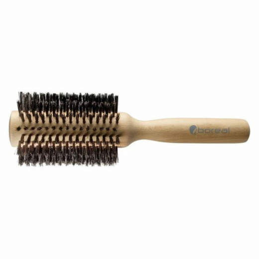 Boreal Lenaturelle Giant Wood Roller Hair Brush - Pure Bristle