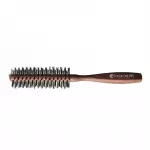 Boreal Thin Roller Wooden Hair Brush - Natural Bristle