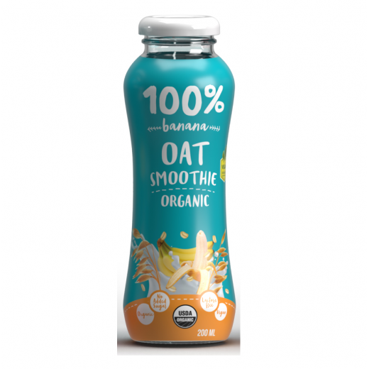 100% Organic Oat Smoothie Banana